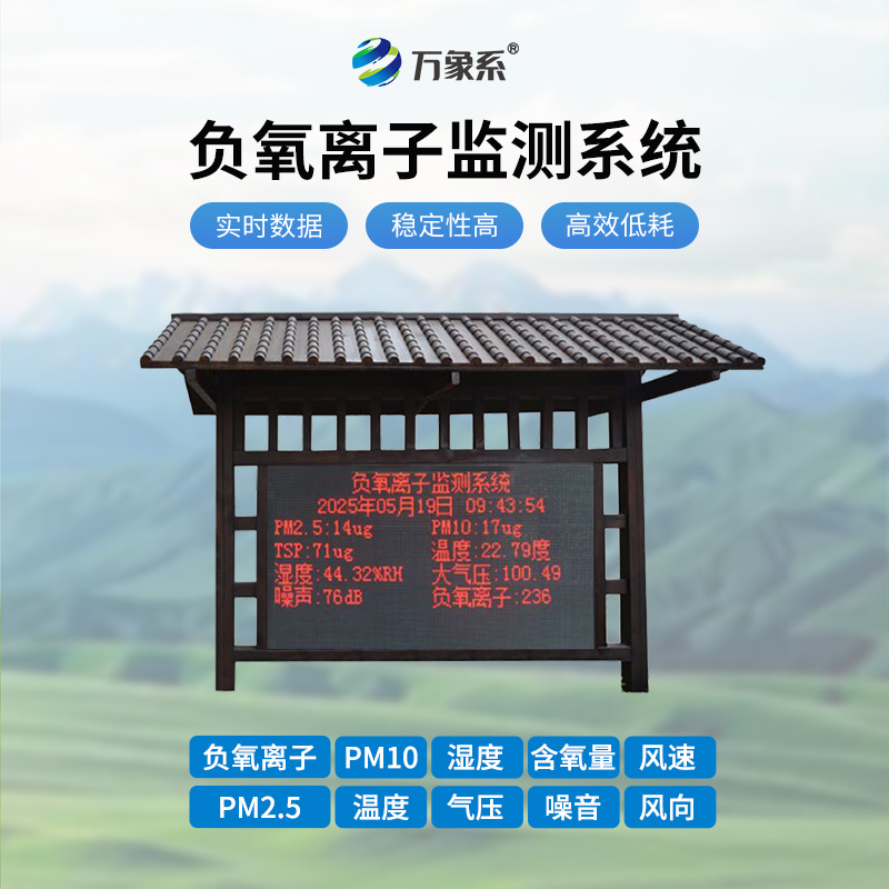 防腐木負(fù)氧離子監(jiān)測(cè)系統(tǒng)